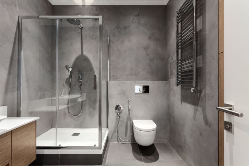 Minimalist Shower Layout